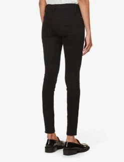 FRAME Le Skinny De Jeanne Skinny Mid-rise Jeans -Whistles Shop 150 3003132 LSJ899 FILMNOIR ALT03