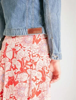 Zadig & Voltaire Kioky Faded Stretch-denim Jacket 13 Zadig & Voltaire Kioky Faded Stretch-denim Jacket -Whistles Shop 669 10175 PWGCT3403F BLEU ALT05