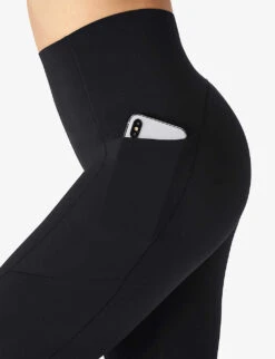 Sweaty Betty Power 7/8 Workout High-rise Stretch-jersey Leggings -Whistles Shop R03726887 BLACK ALT04