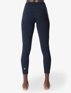 Sweaty Betty Power 7/8 Workout Stretch-jersey Leggings -Whistles Shop R03741884 NAVYBLUE ALT02