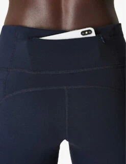 Sweaty Betty Power 7/8 Workout Stretch-jersey Leggings -Whistles Shop R03741884 NAVYBLUE ALT06