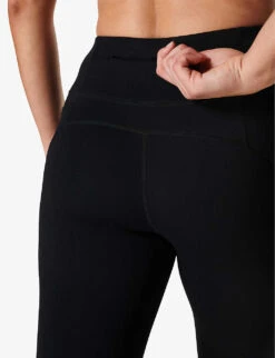 Sweaty Betty Power 7/8 High-rise Stretch-jersey Leggings -Whistles Shop R03754305 BLACK ALT03