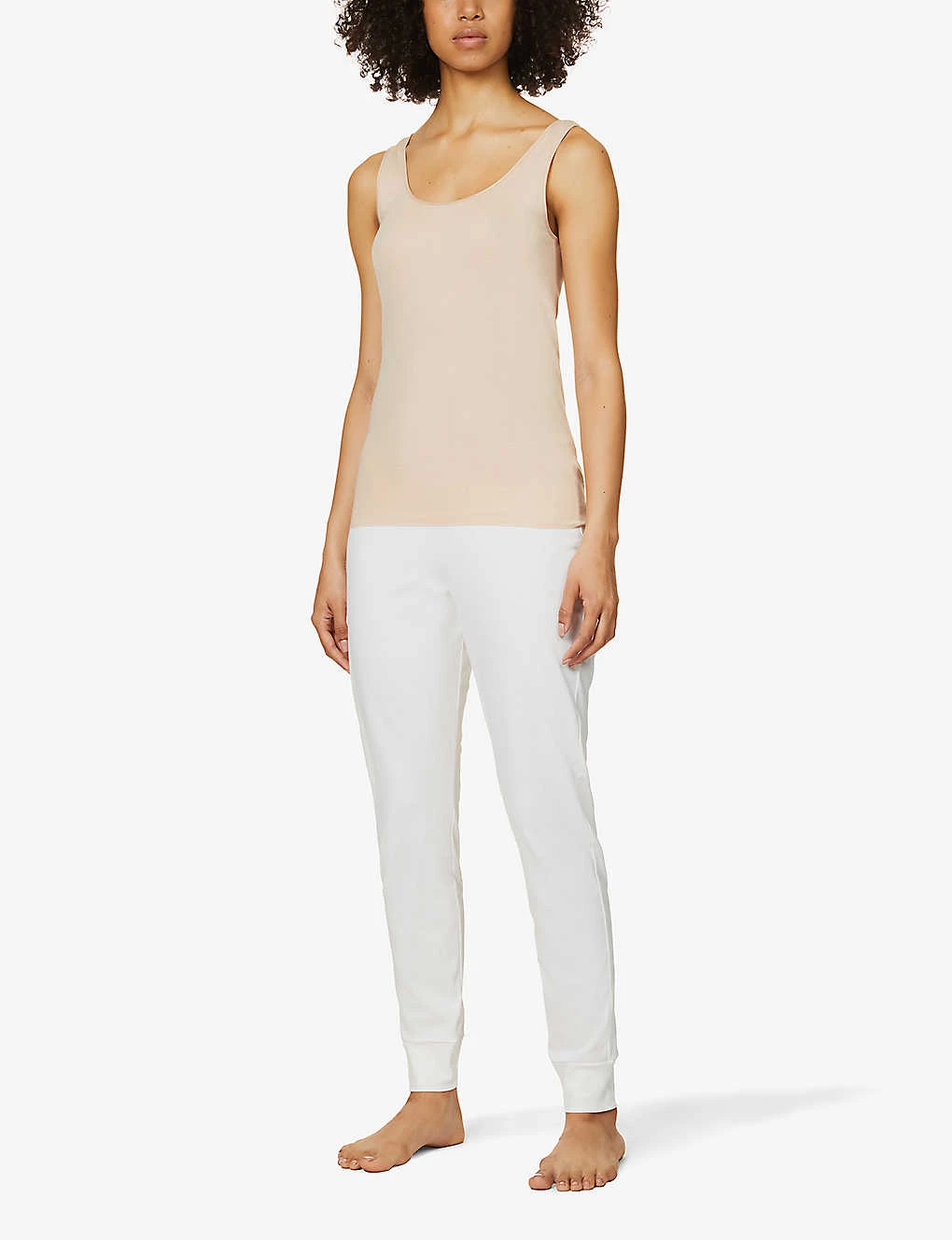 HANRO Seamless Cotton-jersey Vest Top 2 HANRO Seamless Cotton-jersey Vest Top - Image 2