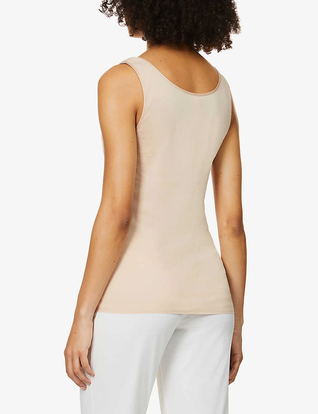 HANRO Seamless Cotton-jersey Vest Top 4 HANRO Seamless Cotton-jersey Vest Top - Image 4