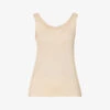 HANRO Seamless Cotton-jersey Vest Top