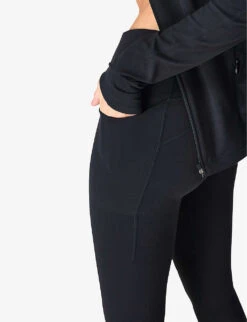 Sweaty Betty Super Soft High-rise Stretch-woven Leggings -Whistles Shop R03810044 BLACK ALT04