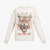 ANINE BING Tiger Graphic-print Organic Cotton Sweatshirt