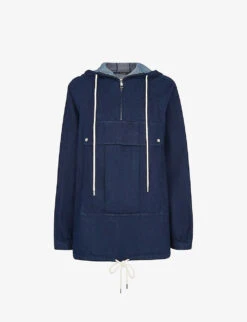 Whistles Ross Pocket-detail Denim Pullover Jacket