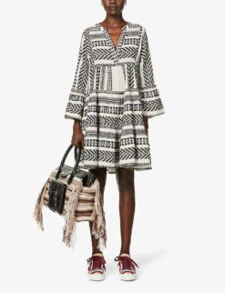 New Arrival -Whistles Shop R03886532 BLACKOFFWHITE ALT01