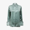 Reiss Hailey Point-collar Silk Shirt
