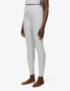 Alosoft High-rise Stretch-woven Leggings 7 Alosoft High-rise Stretch-woven Leggings -Whistles Shop R03938611 ATHLETICHEATHERGREY ALT02
