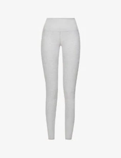 Alosoft High-rise Stretch-woven Leggings
