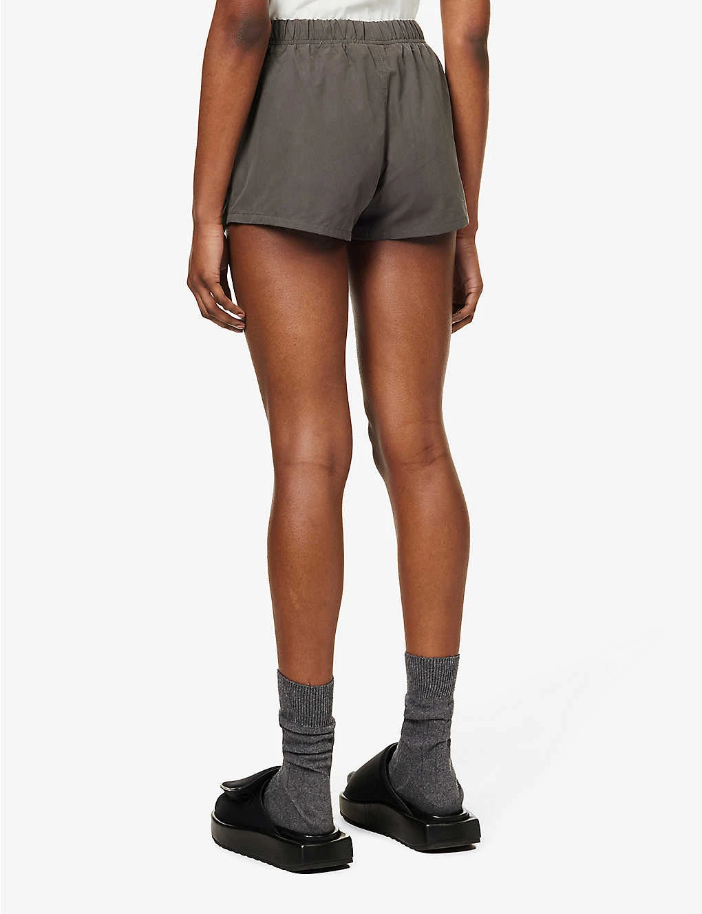 ESSENTIALS Brand-patch Cotton-blend Shorts 4 ESSENTIALS Brand-patch Cotton-blend Shorts - Image 4