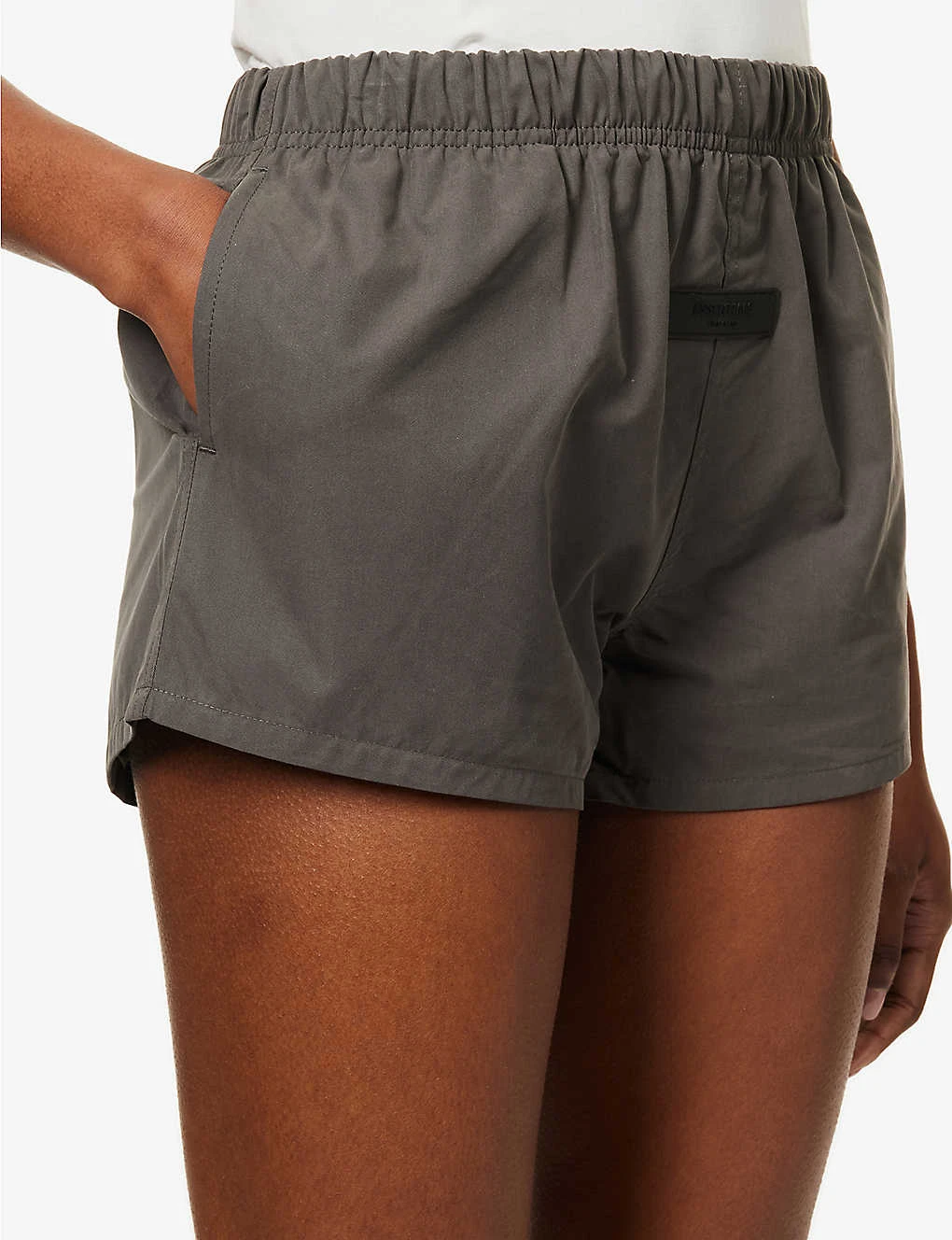 ESSENTIALS Brand-patch Cotton-blend Shorts 5 ESSENTIALS Brand-patch Cotton-blend Shorts - Image 5