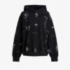 AllSaints Ventra Talon Graphic Organic Cotton-jersey Hoody