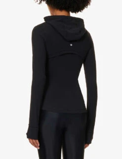 Lululemon Define High-neck Stretch-jersey Jacket -Whistles Shop R04044735 BLACK ALT03