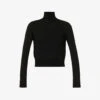 Bottega Veneta Turtleneck Brand-embroidered Wool-blend Jumper