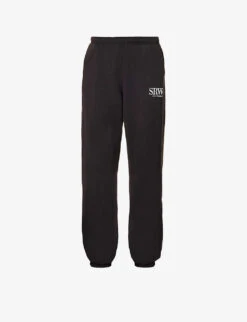 Upper East Side Logo-print Cotton-jersey Jogging Bottoms