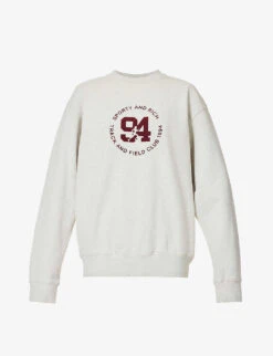 94 Logo-print Cotton-blend Sweatshirt