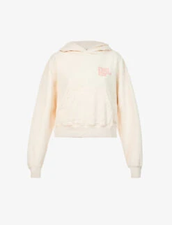 Exercise Often Logo-print Cotton Hoody