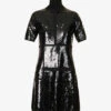 Joseph Sequin-embellished Knitted Mini Dress