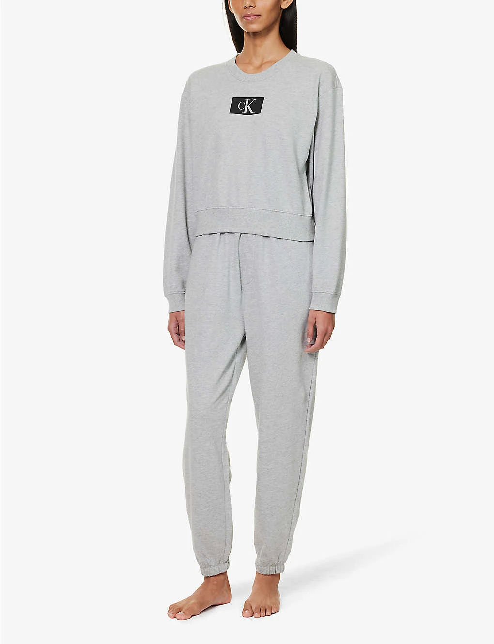 Calvin Klein 1996 Lounge Logo-print Cotton And Recycled-cotton Sweatshirt 2 Calvin Klein 1996 Lounge Logo-print Cotton And Recycled-cotton Sweatshirt - Image 2