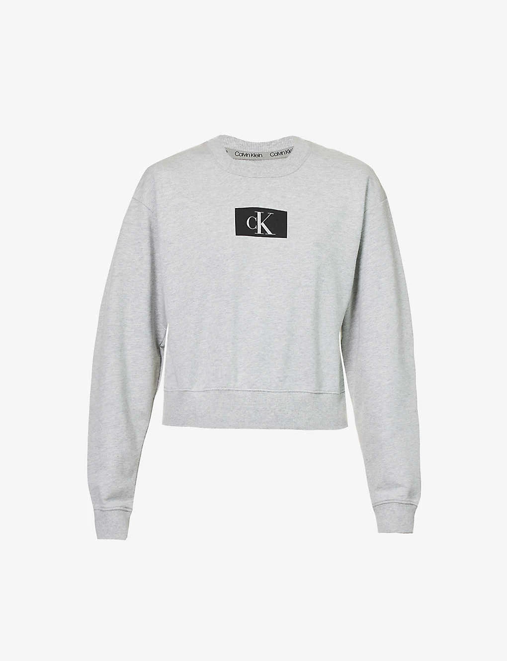 Calvin Klein 1996 Lounge Logo-print Cotton And Recycled-cotton Sweatshirt 1 Calvin Klein 1996 Lounge Logo-print Cotton And Recycled-cotton Sweatshirt