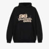 Balenciaga Branded-print Cotton Hoody