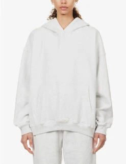 Outdoors Oversized Cotton Hoody -Whistles Shop R04111543 LIGHTGREYMELANGE ALT02