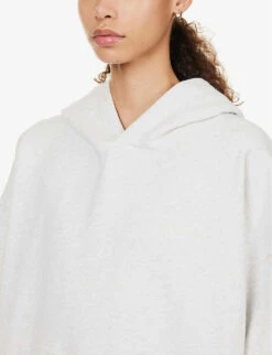 Outdoors Oversized Cotton Hoody -Whistles Shop R04111543 LIGHTGREYMELANGE ALT04