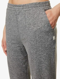 Vuori Boyfriend Drawstring-waist Stretch-woven Jogging Bottoms -Whistles Shop R04114829 HEATHERGREY ALT04