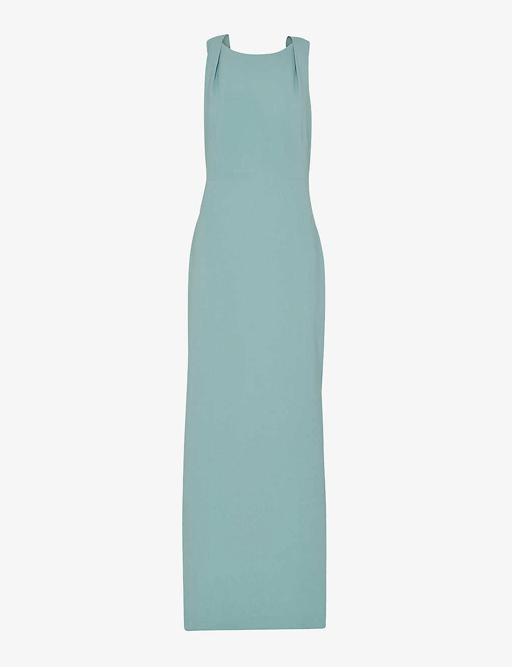 Whistles Tie Back Stretch-crepe Maxi Dress 1 Whistles Tie Back Stretch-crepe Maxi Dress
