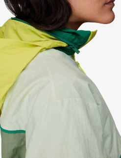 Whistles Colour-blocked Hooded High-neck Stretch-shell Jacket -Whistles Shop R04119057 MULTICOLOURED ALT04