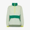 Whistles Colour-blocked Hooded High-neck Stretch-shell Jacket