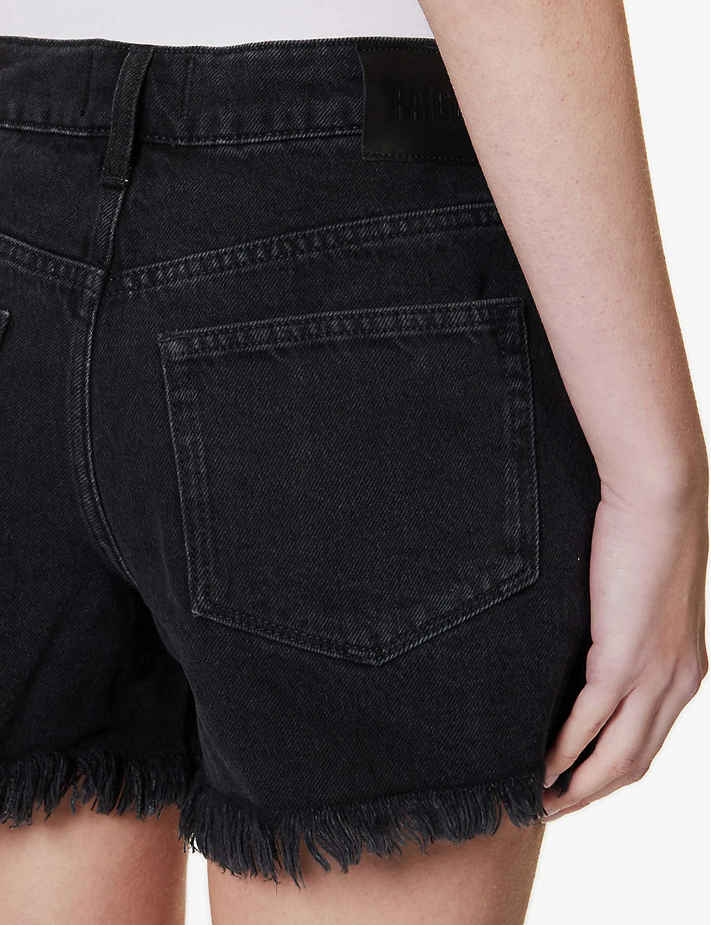 Paige Noella High-rise Denim Shorts 6 Paige Noella High-rise Denim Shorts - Image 6