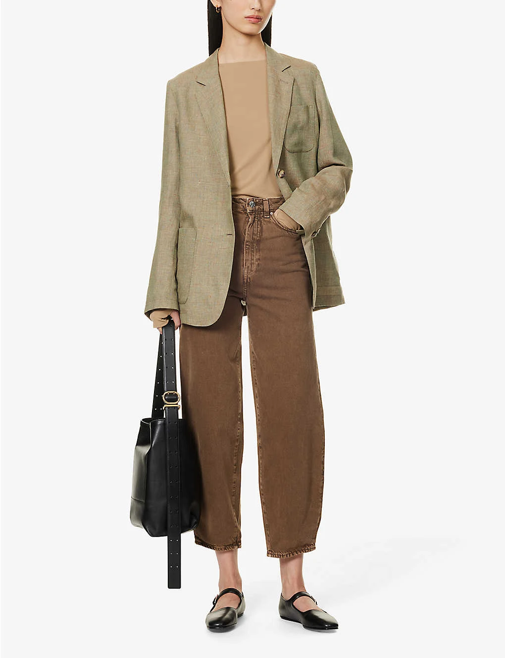 Front Page 38 Front Page -Whistles Shop R04124847 WASHEDCHOCOLATE ALT01