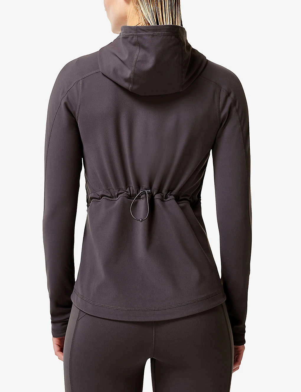 Sweaty Betty Super Soft Zip-through Stretch-woven Hoody 4 Sweaty Betty Super Soft Zip-through Stretch-woven Hoody - Image 4