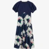 Ted Baker Daysiah Floral-print Stretch-woven Midi Dress