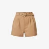 Paige Neva Mid-rise Stretch-woven Shorts