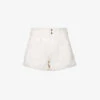 Paige Brooklyn Mid-rise Stretch-cotton And Rayon-blend Denim Shorts