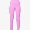 Slim-fit High-rise Stretch-jersey Leggings