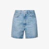 AGOLDE Stella High-rise Organic-denim Shorts