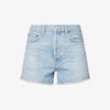 AGOLDE Dee High-rise Organic-denim Shorts