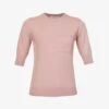 Max Mara Round-neck Short-sleeve Knitted Top