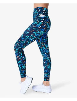Sweaty Betty Zero Gravity Running Stretch-jersey Leggings 7 Sweaty Betty Zero Gravity Running Stretch-jersey Leggings -Whistles Shop R04150355 BLUEANIMALPRINT ALT02