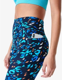 Sweaty Betty Zero Gravity Running Stretch-jersey Leggings 9 Sweaty Betty Zero Gravity Running Stretch-jersey Leggings -Whistles Shop R04150355 BLUEANIMALPRINT ALT04