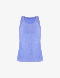 Sweaty Betty Athlete Seamless Workout Marl-pattern Stretch-jersey Tank Top