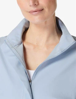 Sweaty Betty Explorer Half Zip-fastened Stretch-nylon Jacket -Whistles Shop R04150499 ALUMINIUMBLUE ALT04