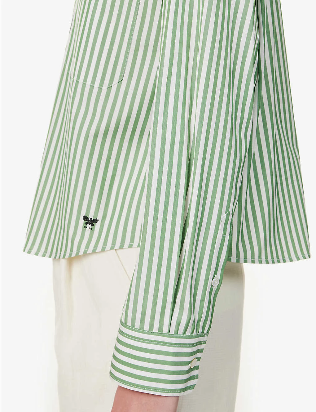 Weekend Max Mara Perak Striped Cotton Shirt 5 Weekend Max Mara Perak Striped Cotton Shirt - Image 5