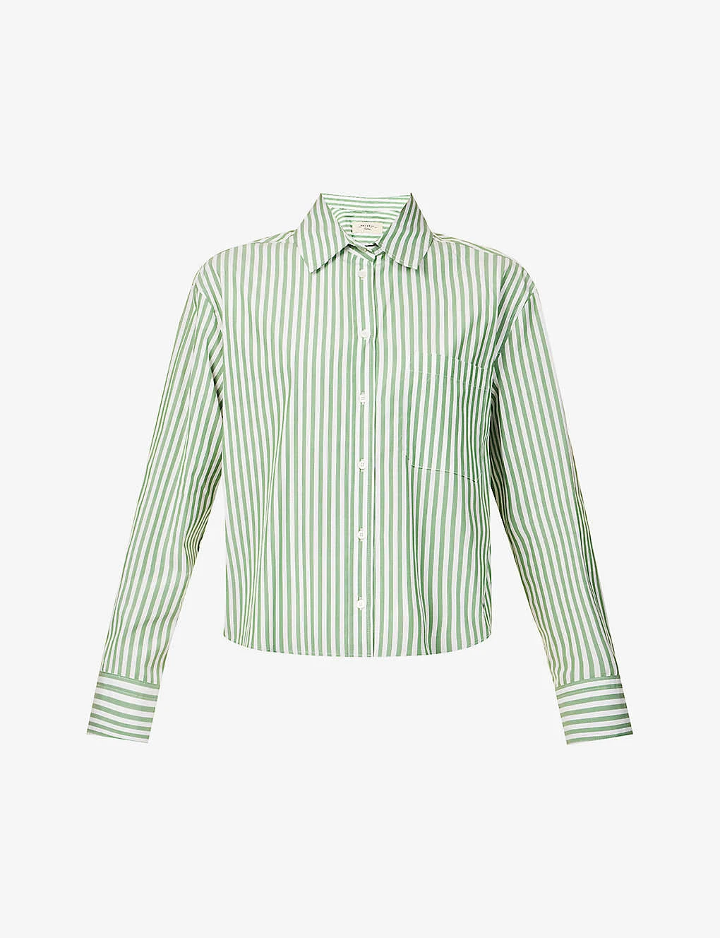 Weekend Max Mara Perak Striped Cotton Shirt 1 Weekend Max Mara Perak Striped Cotton Shirt